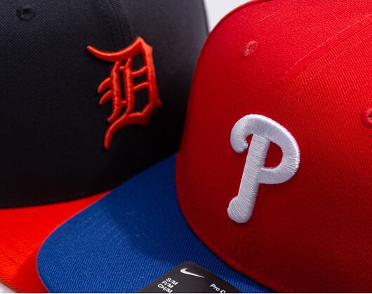 Kappe Nike - Dri-Fit Pro - Philadelphia Phillies - Sport Red 62Q/Rush Blue 4EW