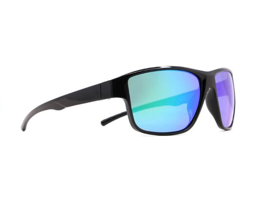 Sonnenbrille Red Bull Spect - Chess-04P Shiny Black / Smoke / Purple-Green Mirror
