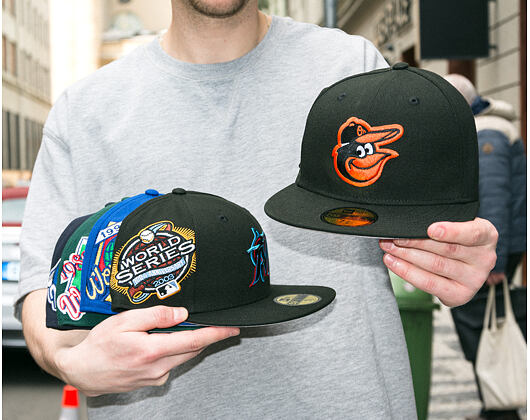 Kappe New Era - MLB Hidden Hit 59FIFTY - Baltimore Orioles - Team Color