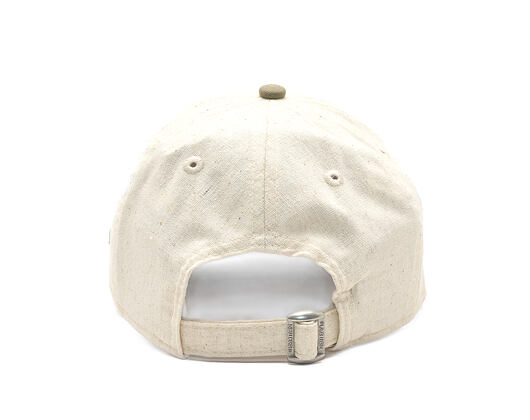 Damen Kappe New Era - Branded Linen 9TWENTY - Stone / New Olive