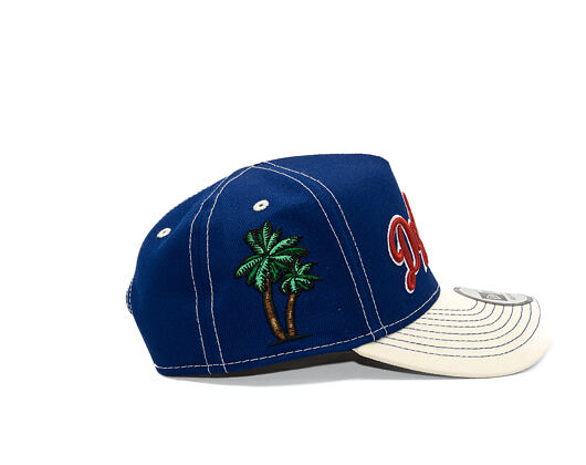 Kappe New Era - MLB City Icon 9FORTY A-Frame - LA Dodgers - Royal / Cream