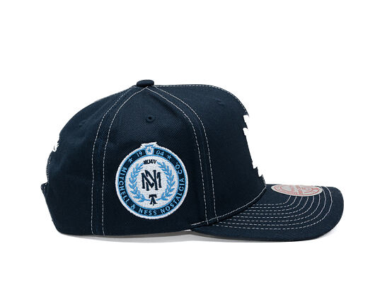 Kappe Mitchell & Ness  - Branded Baseline -Pro Crown Snapback - Navy