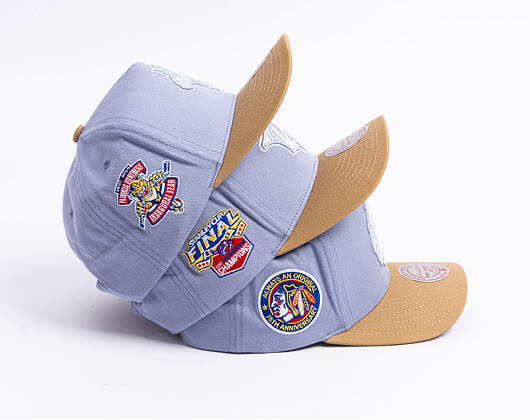 Kappe Mitchell & Ness  - NHL Frosted Peak - Pro Pinch Snapback - Nashville Predators - Blue/Green