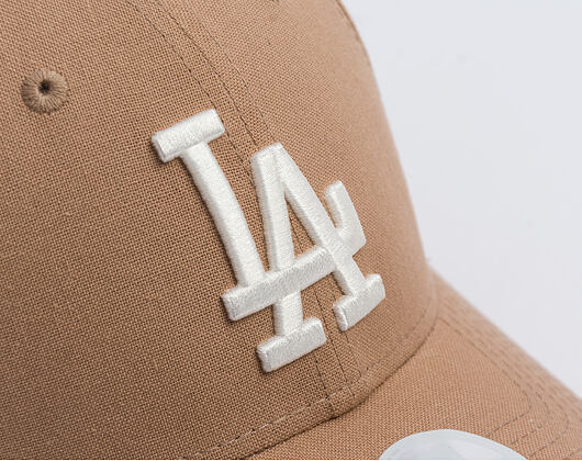 Damen Kappe New Era - MLB Linen 9FORTY - LA Dodgers - Camel