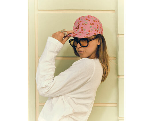Kappe Kangol - Tropic Cherry Spacecap - Bright Fuchsia