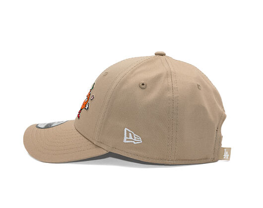 Kinder Kappe New Era - MLB Icon 9FORTY - LA Dodgers - Camel / White