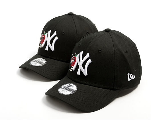 Kinder Kappe New Era - MLB Icon 9FORTY - NY Yankees - Black / White