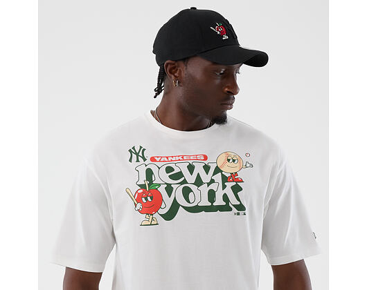T-Shirt New Era - MLB Icon Graphic Tee - NY Yankees - White