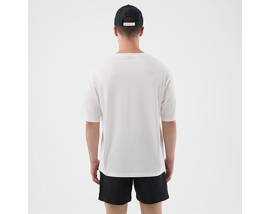 T-Shirt New Era - Branded Oversized Graphic Tee - White