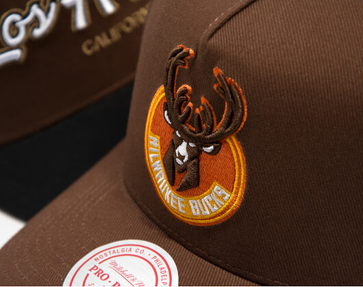 Kappe Mitchell & Ness - NBA - Chestnut Peak - Milwaukee Bucks - Brown