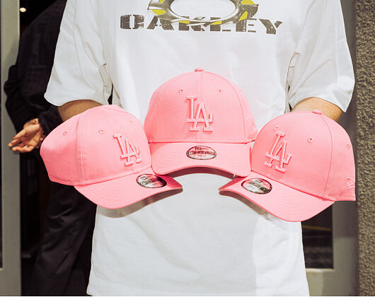 Kinder Kappe New Era - MLB Essential 9FORTY - LA Dodgers - Pink