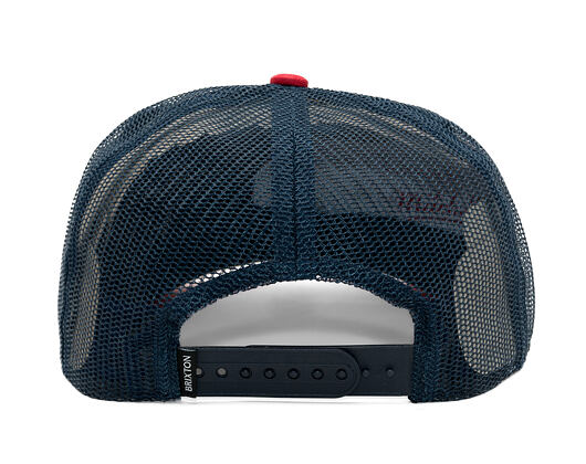 Kappe Brixton - Lonestar X Brixton Trucker - Red/White/Blue