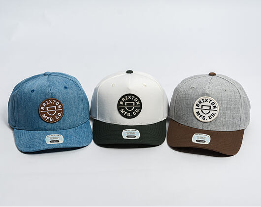 Kappe Brixton - Crest C Mp Snapback - Black/Off White