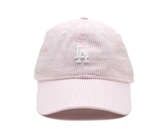 Kinder Kappe New Era - MLB Seersucker 9TWENTY - LA Dodgers - Pink Rouge