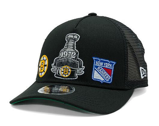 Kappe New Era - NHL AF 26 Champion VC 9FORTY M-CROWN - Boston Bruins - Black