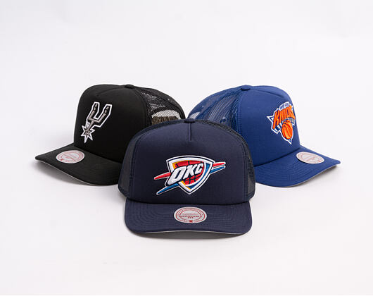 Kappe Mitchell & Ness - Evergreen Trucker - NBA - Oklahoma City Thunder - Navy
