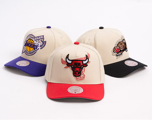 Kappe Mitchell & Ness - Off Tilted - NBA - Chicago Bulls - Off White