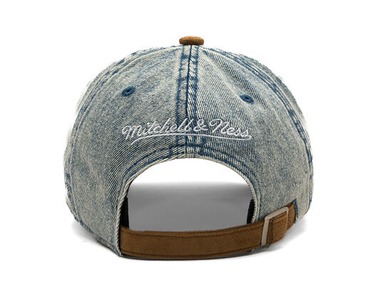 Kappe Mitchell & Ness - Den Suede Strapback - NBA - Los Angeles Lakers - Blue