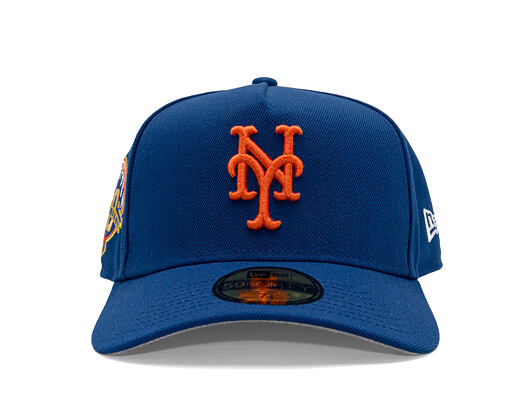 Kappe New Era - MLB "Anniversary Patch" 59FORTY A-Frame - NY Mets - Team Color
