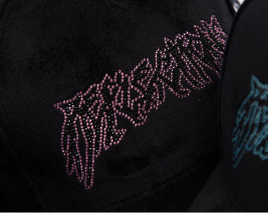 Kappe Reflection Luxury New Angel Cap - Black Pink Script