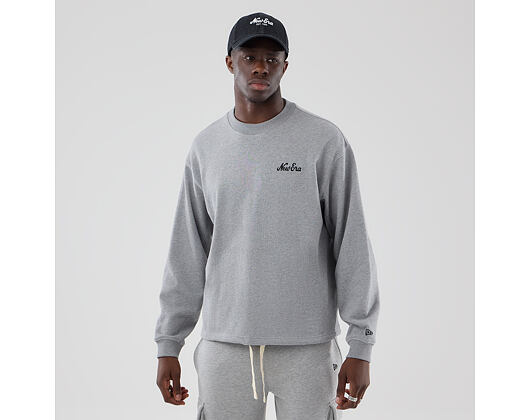 Pullover New Era - Branded Seasonal Crewneck - Gray