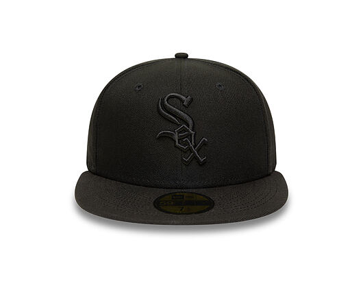 Kappe New Era - MLB Black on Black 59FIFTY - Chicago White Sox - Black