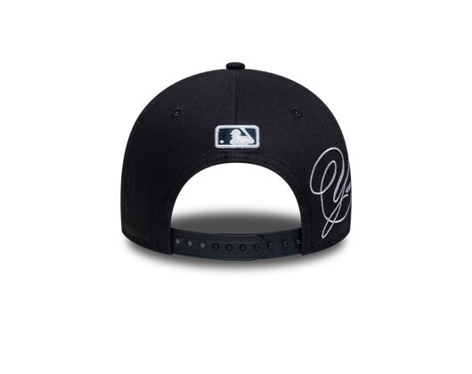 Kappe New Era - MLB Side Script 9FORTY M-CROWN - NY Yankees - Navy