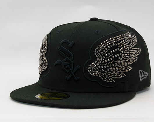 Kappe New Era - MLB Tonal Wing 59FIFTY - Chicago White Sox - Black