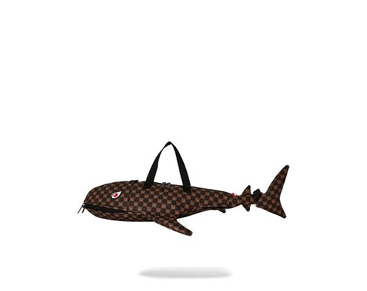 Tasche Sprayground - Sharks In Paris Wtf Bubble Brown Check Shark Duffle