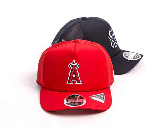 Kappe New Era - MLB APEX 9FORTY A-Frame - Anaheim Angels - Team Color