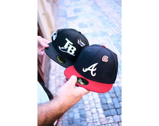 Kappe New Era - MLB IMAGE DROP 59FIFTY - Tampa Bay Rays - Black