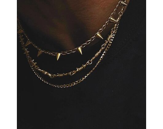 Kette Fainz - Spike Choker 5 mm - Silver