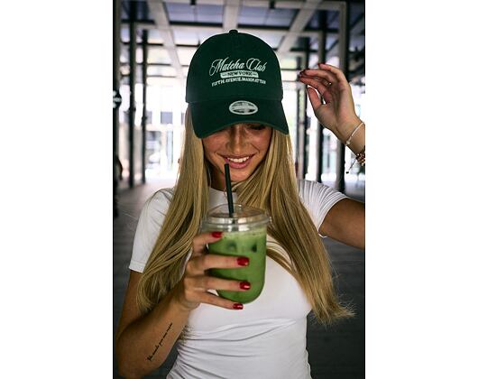 Damen Kappe New Era - Branded Cafe Slogan 9TWENTY - Cilantro Green / Soft Grass