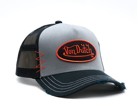 Kappe Von Dutch - Trucker - Patch - Navy / Grey