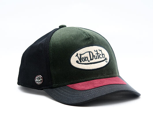 Kappe Von Dutch - Trucker - Bi-Material Visor Patch - Green