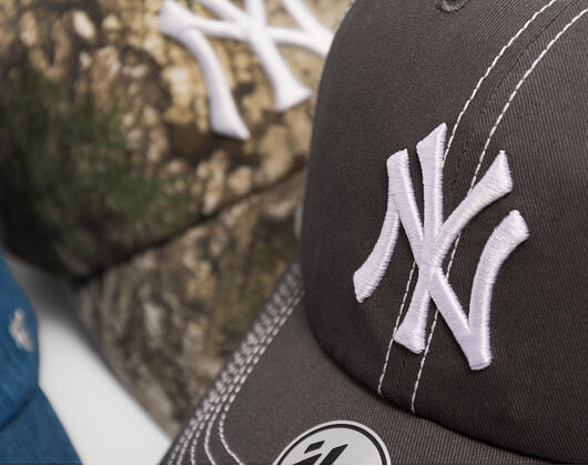 Kappe '47 Brand - MLB Contrast Stitch CLEAN UP - NY Yankees - Steel