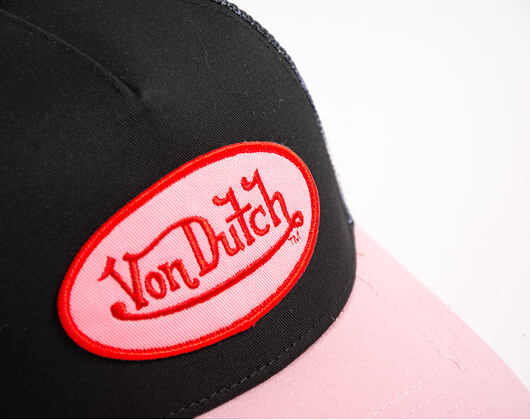 Damen Kappe Von Dutch - Baseball - Galaxy Mesh Patch - Black / Pink