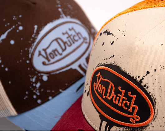 Kappe Von Dutch - Baseball - Print & Embroidery - Red / Yellow