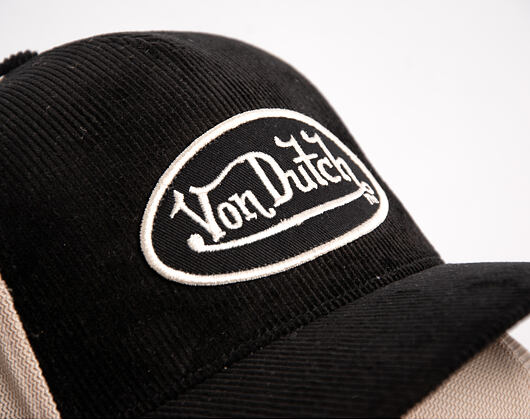 Kappe Von Dutch - Baseball - Corduroy Patch Premium - Black