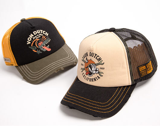 Kappe Von Dutch - Trucker - Print - Black