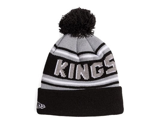 Mütze New Era - NHL Evergreen Wordmark Pom Medium Knit - LA Kings - Team Color