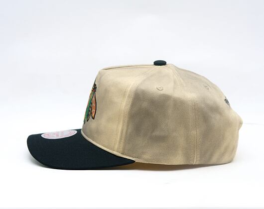 Kappe Mitchell & Ness - NHL Retro Roots Deadstock - Chicago Blackhawks - Cream