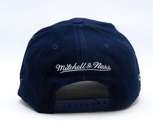 Kappe Mitchell & Ness - NBA Run Stitch Pro Snapback - Los Angeles Lakers - Blue