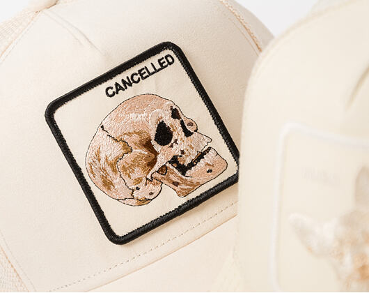 Kappe Goorin - Suede Cancelled Skull Trucker - Wax