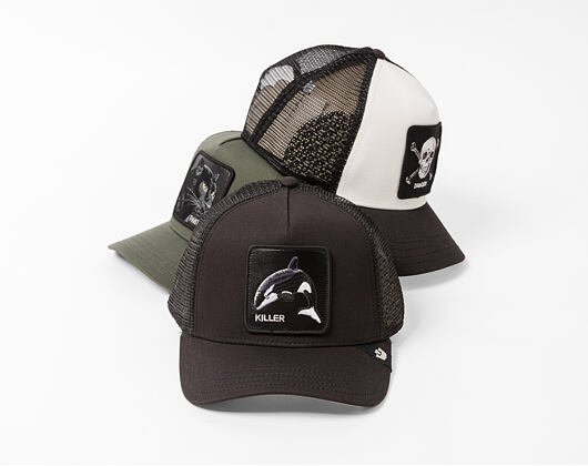 Kappe Goorin - Danger Skull And Crossbones - Dust / Black