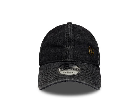 Kappe New Era - MLB Washed Denim Pin 9TWENTY - NY Yankees - Black