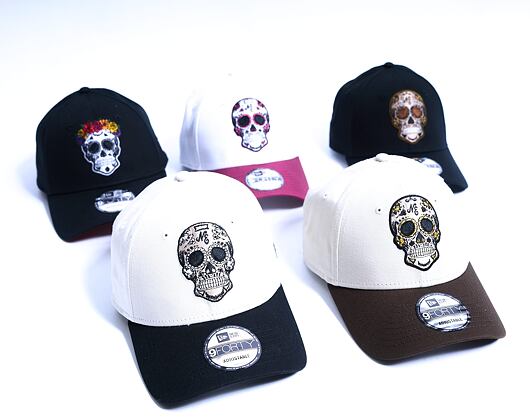 Kappe New Era - Branded Skull Pack 9FORTY - Black