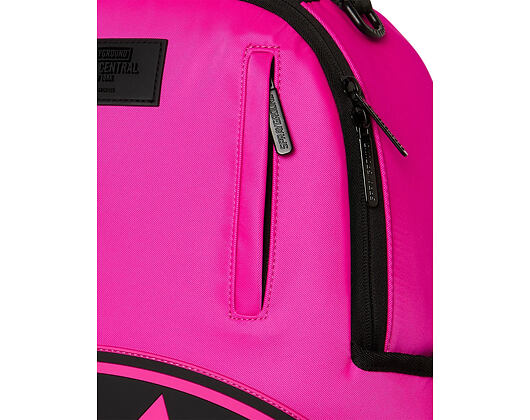 Rucksack Sprayground - Shark Central White Stencil Shark Pink Nylon Backpack