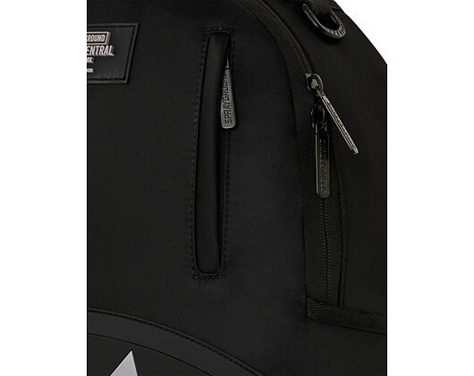 Rucksack Sprayground - Shark Central Black Nylon Gray Embossed Backpack