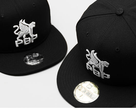 Kappe Prague Black Panthers 2017 59FIFTY Schwarz/Weiß